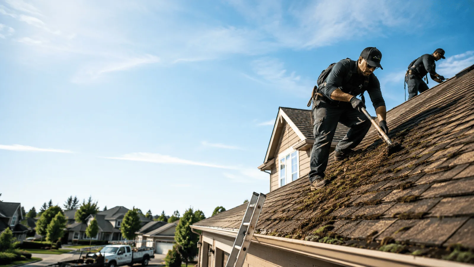 Roof Moss Removal in Albers, IL near me